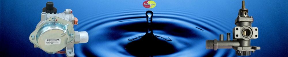 VALVULAS O CUERPOS DE GAS PARA CALENTADORES DE AGUA CALIENTE