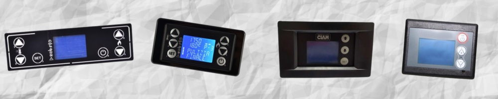 VENTA DE PANTALLAS Y DISPLAYS PARA ESTUFAS Y CALDERAS DE PELLET ECONOMICOS