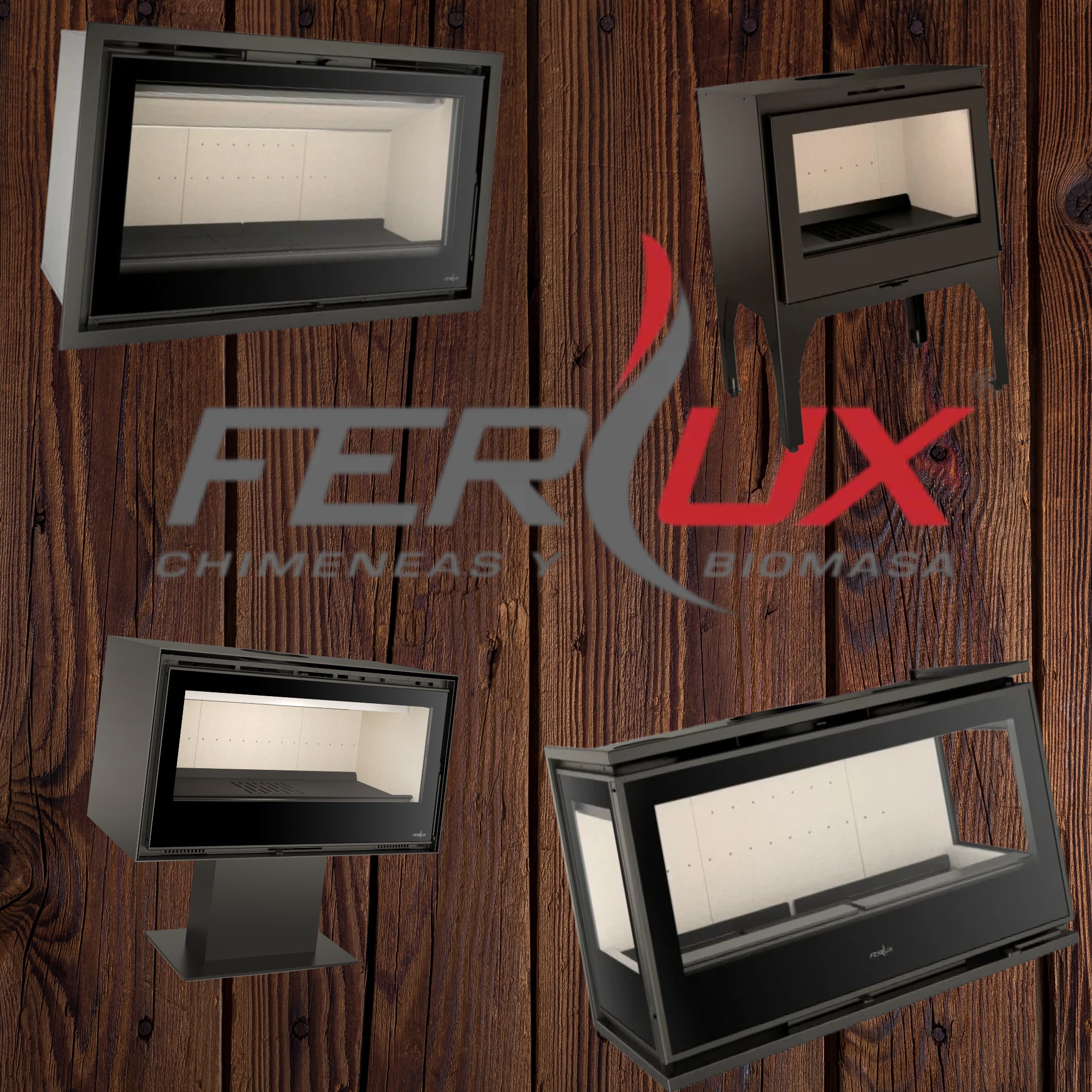 CHIMENEAS DE LEÑA FERLUX CALIDAD