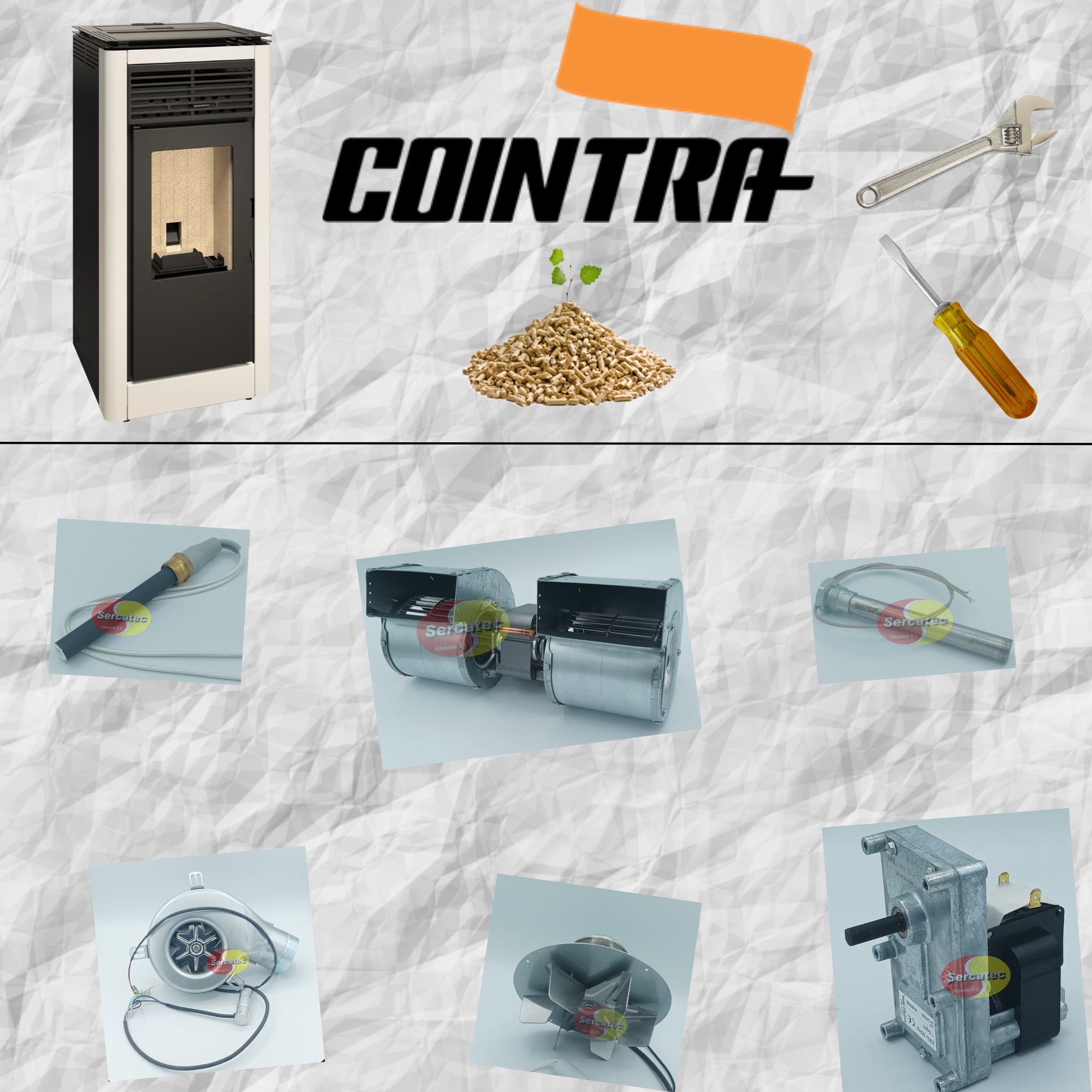 REPUESTOS BARATOS PARA ESTUFAS Y CALDERAS DE PELLET COINTRA