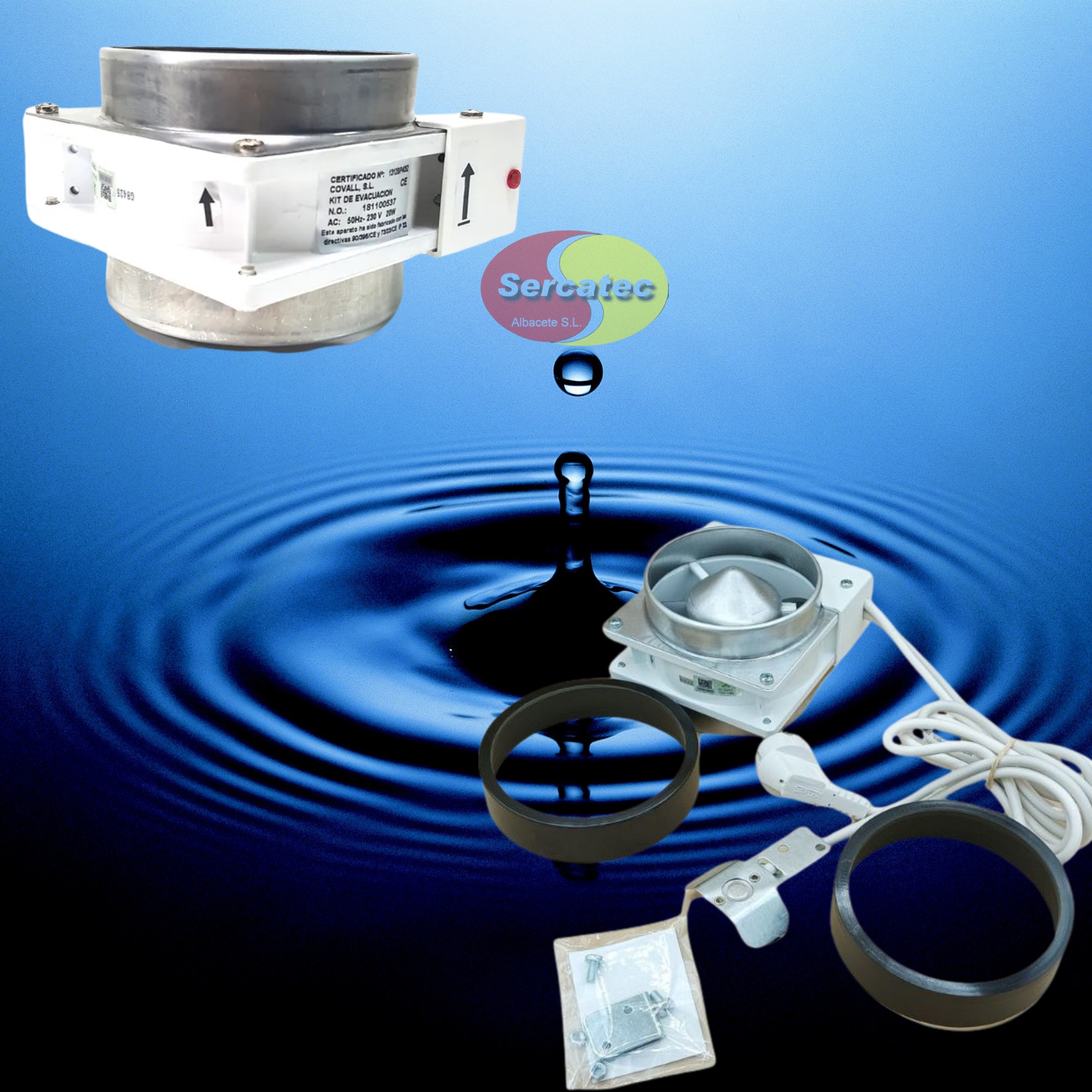 KITS DE TIRO FORZADO PARA CALENTADORES DE AGUA CALIENTE A GAS