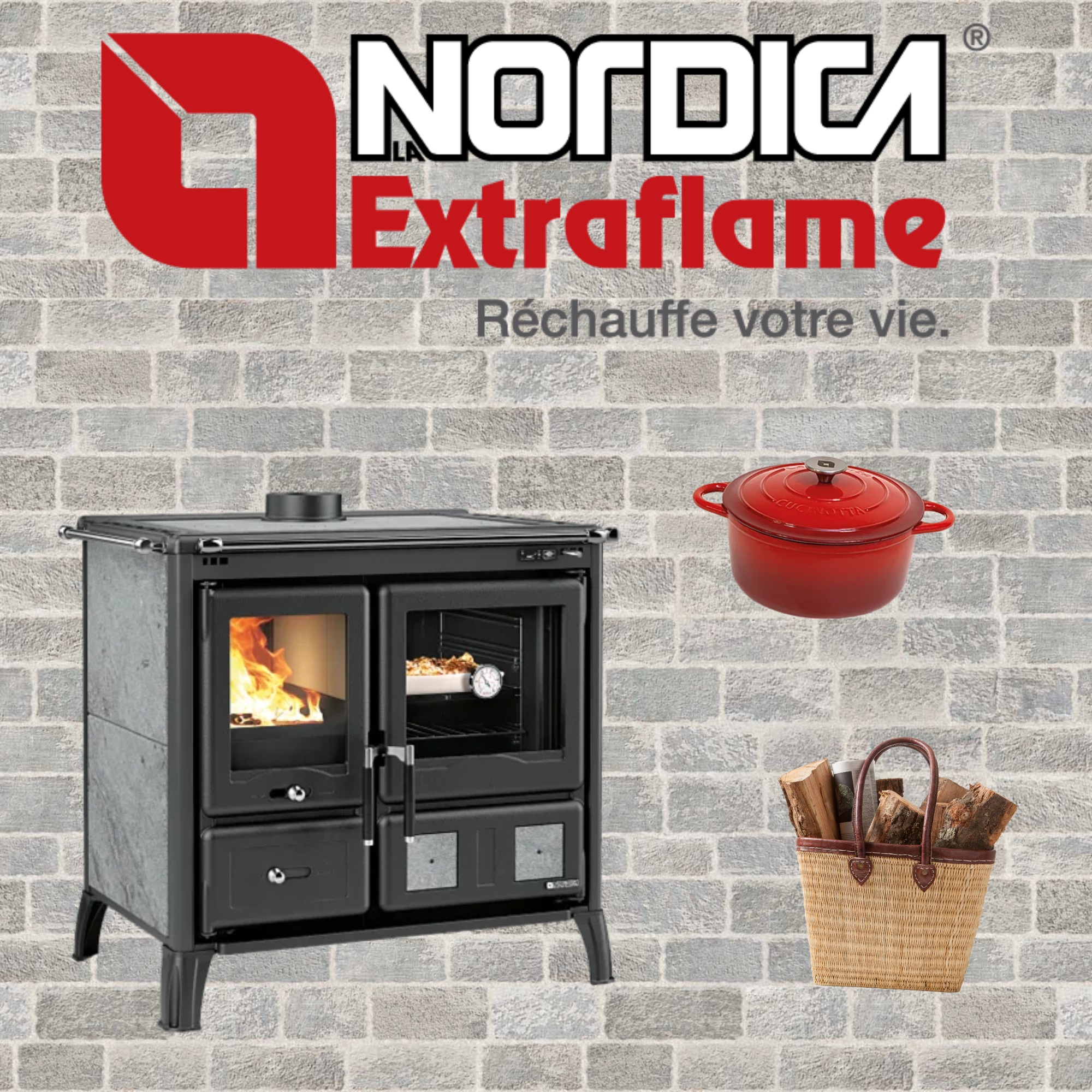 cocinas de leña la nordica, cocinas bilbainas o economicas
