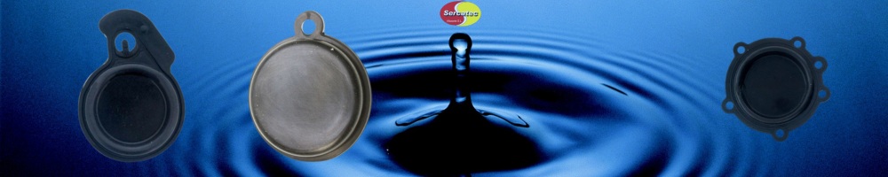 membranas o diafragmas para calentadores de gas de agua caliente sanitaria
