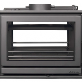 INSERTABLE DE LEÑA ALFA SUPER SINERGIE DOBLE CARA 44,7 KW (330M2)