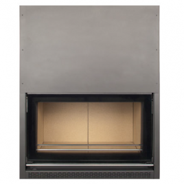 INSERTABLE DE LEÑA GUILLOTINA CRISTAL VENTILACION FORZADA 20 KW (170 M2)