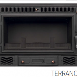 INSERTABLE DE LEÑA SOLO AIRE MODELO TERRANO II 14 KW (105 M2)