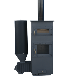 ESTUFA+HORNO CARGA LATERAL 18KW SISTEMAS TOMAS BIOMASA