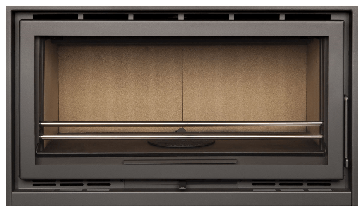 INSERTABLE DE LEÑA OSIRIS PLUS 1000/600 16 KW (110 M2)