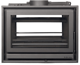 INSERTABLE DE LEÑA POR VENTILADORES OSIRIS PLUS DOBLE CARA 1000/600 23,5 KW (160 M2)