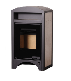Hidroestufa de leña Hs Flamingo Vario modelo Barma (15-7 KW) (110 M2)