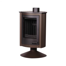 Estufa de leña de doble combustión modelo Grande II (21 kw) 140 m2
