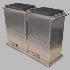 Grill de asados con pellet modelo GRILL HOME II