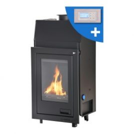 Insertable AQUAFLAM ® 12 kw (90 m2) de regulación automática