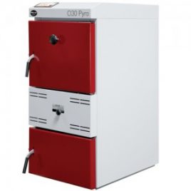 Caldera a Leña de gasificación CLPyro 30 llama invertida (30 Kw)