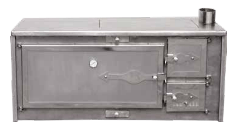 horno para asados y churrascos Metlor ME23 inox