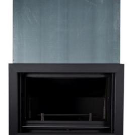 Insertable de leña para radiadores puerta en guillotina (38,7 kw) 275 m2