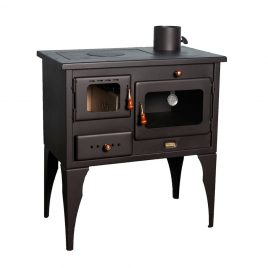Cocina de leña con horno prity 10 kw (75 m2)