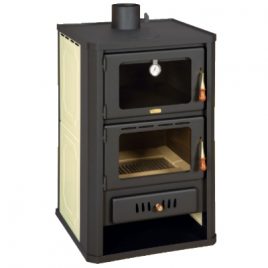 Hidroestufa de leña con horno prity 20 kw (150 m2)