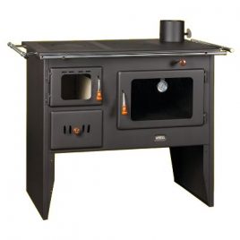 Cocina de leña con horno priyt 14 kw (105 m2)