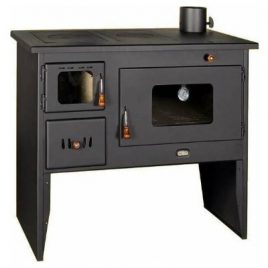 Cocina de leña con horno prity 16 kw (120 m2)
