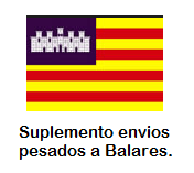 SUPLEMENTO PARA LOS ENVIOS A BALEARES.