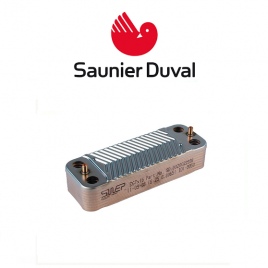 INTERCAMBIADOR 16 PLACAS para SAUNIER DUVAL 34 kw ADAPTABLE REF:05733000