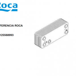 INTERCAMBIADOR 20 PLACAS NOVADENS/PLATINUM 28/28-33/33F