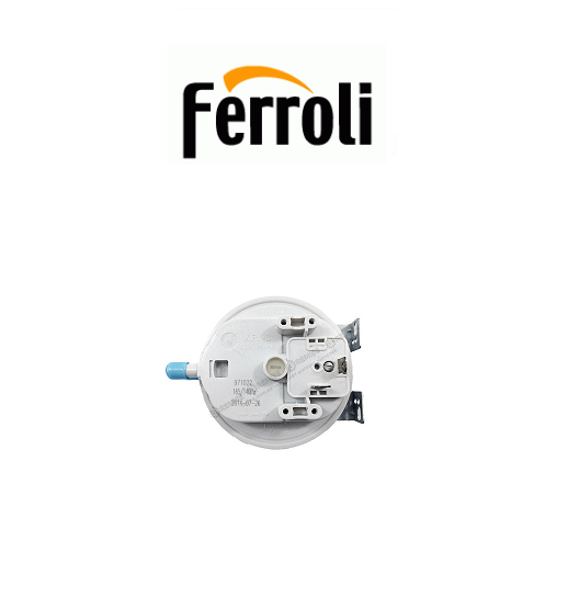 Pressostato Ferroli C6065 39805630 Per Caldaia – 17 Mbar, Compatibile Con Modelli DOMINA, DOMITOP E NEW ELITE