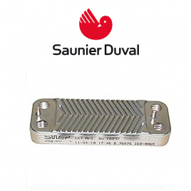 INTERCAMBIADOR 10 PLACAS PARA SAUNIER DUVAL REF: S10058