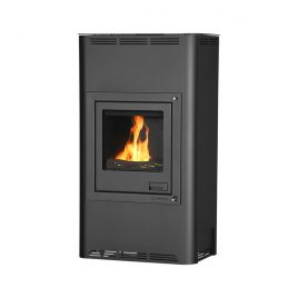 Hidroestufa de leña Hs Flamingo Aquaflam (17 KW) (130 M2) VERSION SEMI-AUTOMÁTICA
