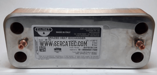 Intercambiador de 14 placas ARISTON, MANAUT…..