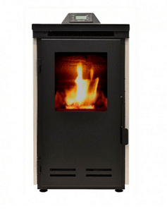 ESTUFA PELLET METLOR ADRIANA 8 kw (60 m2)