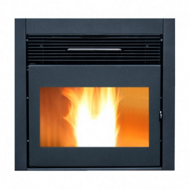 Insertable de pellet Metlor modelo Maxus 12kW (100 m2)