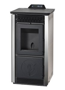 Estufa de pellet metlor modelo VICENTINA 12 Kw (100m2)