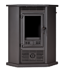 Estufa de leña con ventiladores RINCON SR910 8,3 KW (60m2)